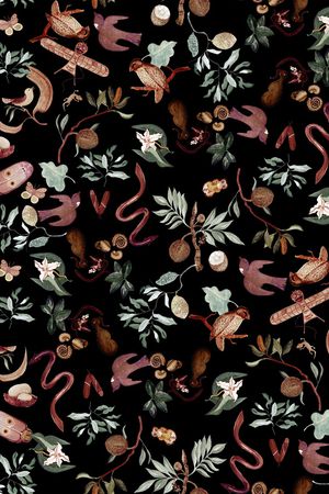 秋冬华亿平台印花华亿平台图片