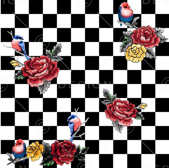 牡丹印花华亿平台图片