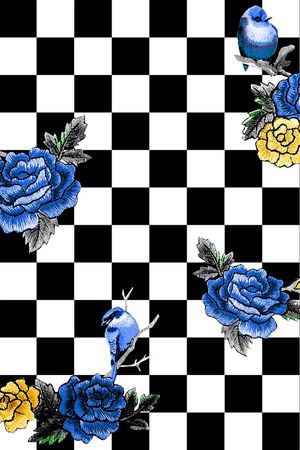 牡丹印花华亿平台图片