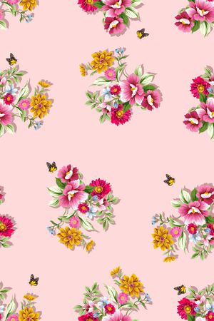 年轻女性印花华亿平台图片