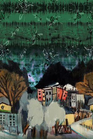 风景定位印花华亿平台图片