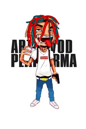 潮牌印花华亿平台图片