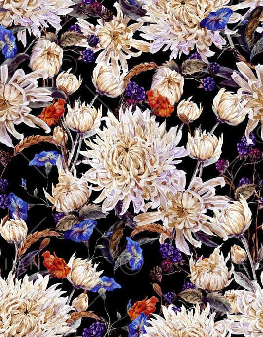 绿植树叶印花华亿平台图片