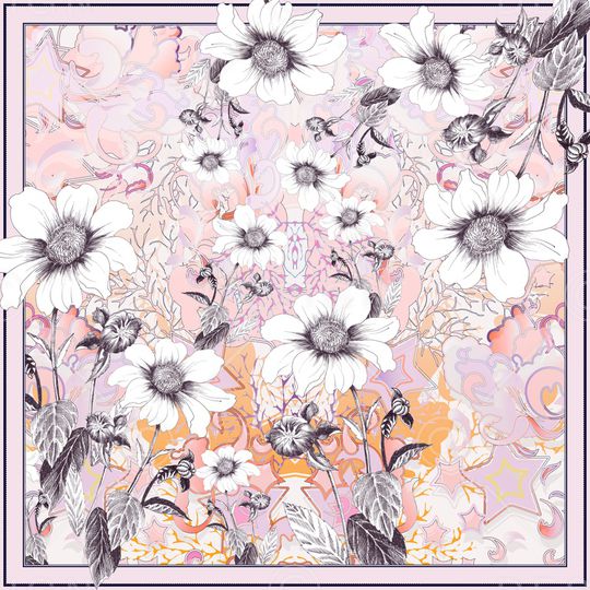 手绘印花华亿平台图片