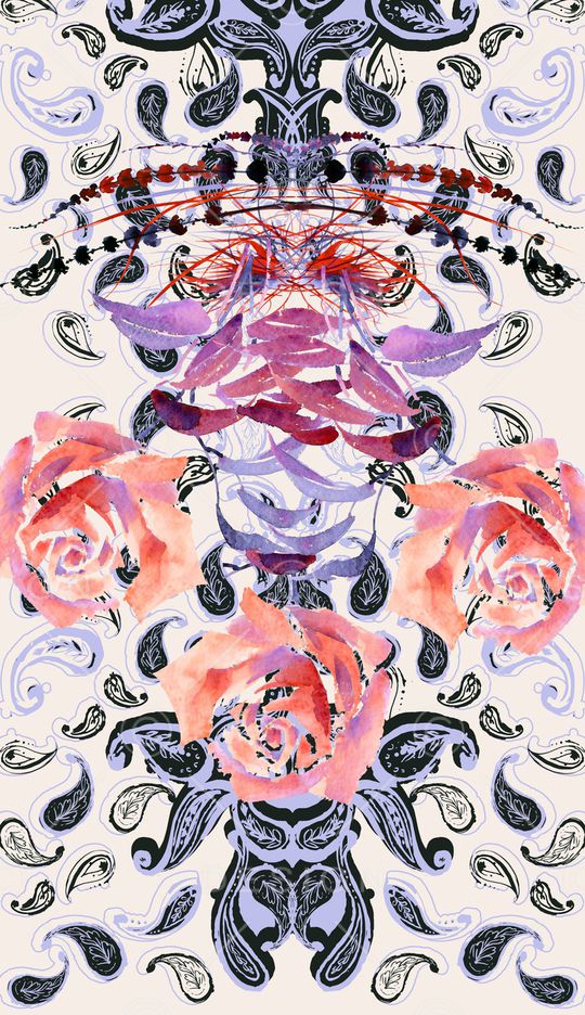 定位花印花华亿平台图片