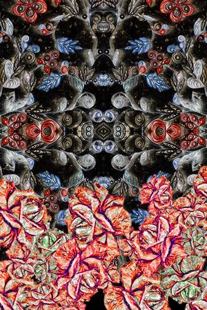 肌理印花华亿平台图片