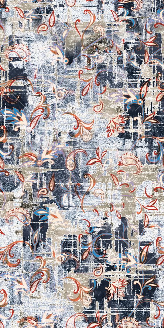 抽象印花华亿平台图片