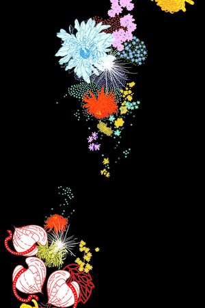 菊花印花华亿平台图片