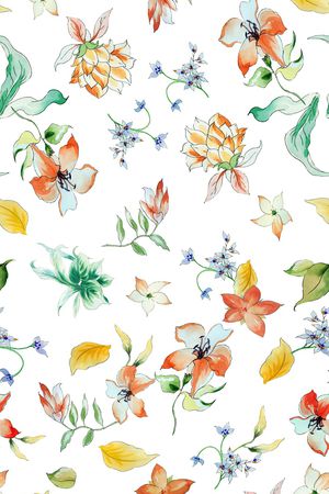 绿植树叶印花华亿平台图片