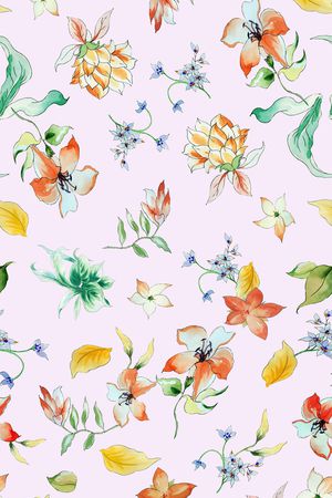 绿植树叶印花华亿平台图片