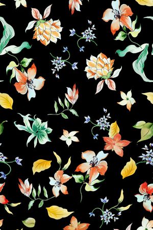 绿植树叶印花华亿平台图片