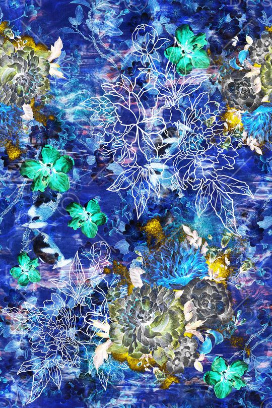 线条印花华亿平台图片