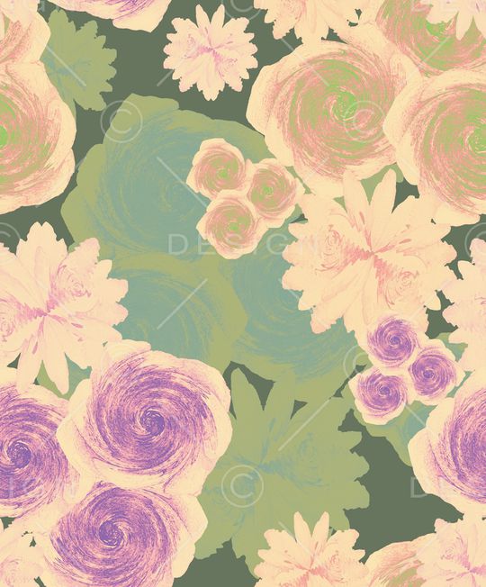 抽象印花华亿平台图片