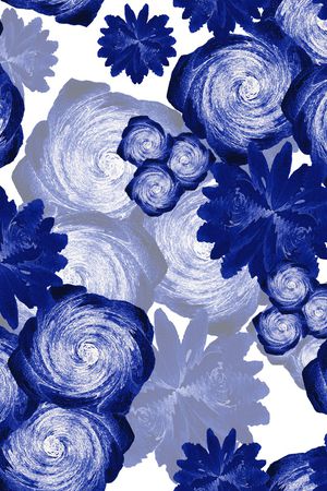 抽象印花华亿平台图片