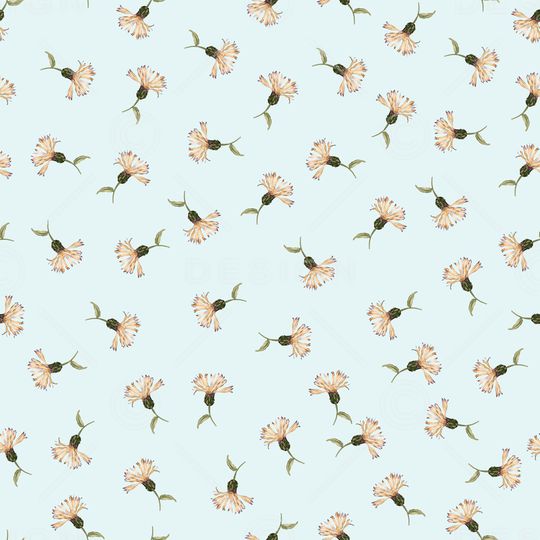 手绘花卉印花华亿平台图片