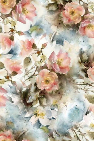 手绘印花华亿平台图片