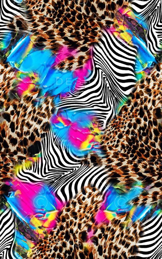 洋阳---动物纹印花华亿平台图片