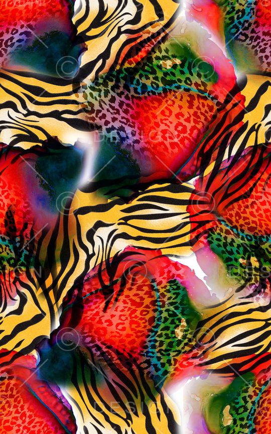 洋阳---动物纹印花华亿平台图片