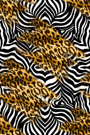 洋阳---动物纹印花华亿平台图片