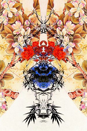 清爽印花华亿平台图片