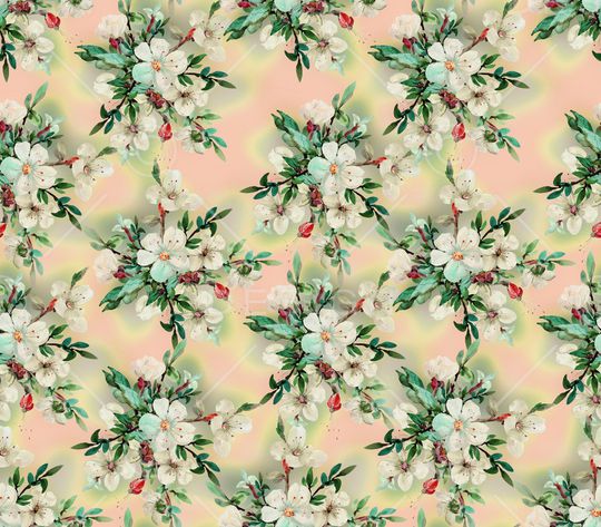 手绘印花华亿平台图片