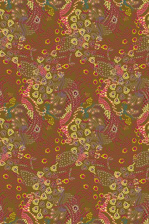 复古印花华亿平台图片