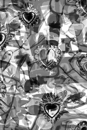 抽象印花华亿平台图片