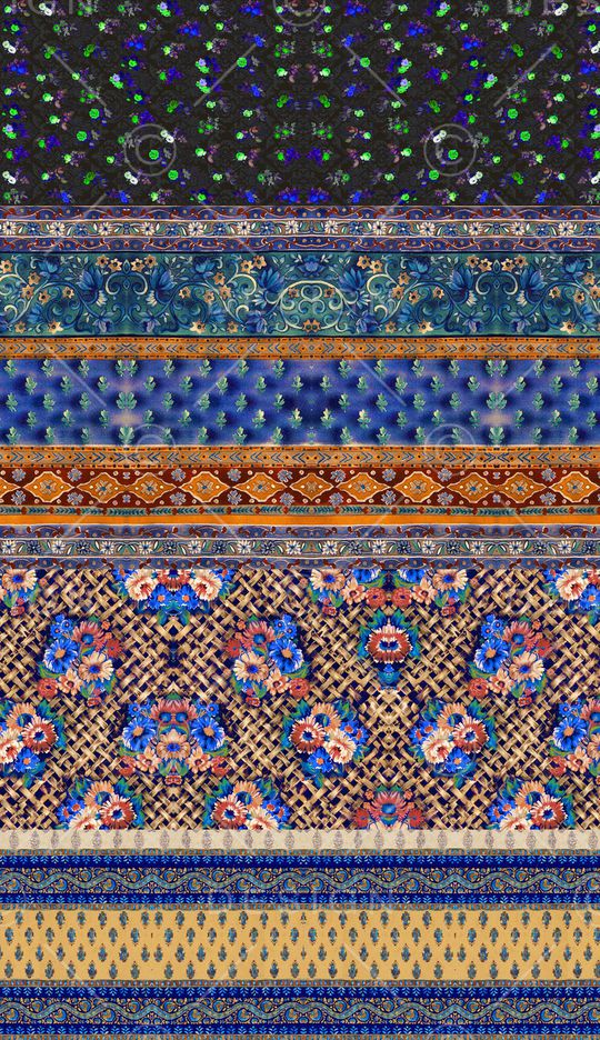 波西米亚印花华亿平台图片