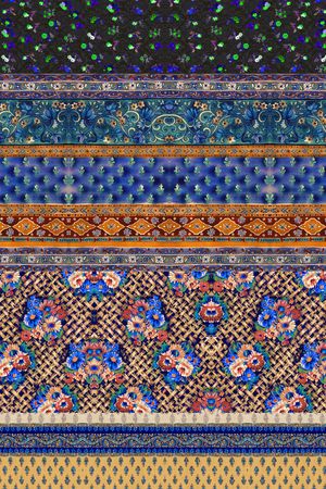 波西米亚印花华亿平台图片