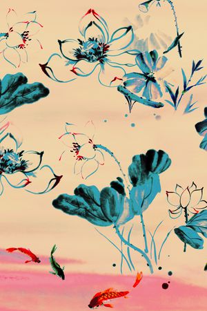 清爽印花华亿平台图片