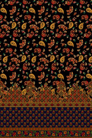 复古印花华亿平台图片