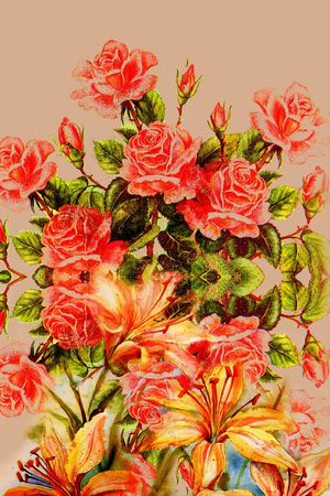 清爽印花华亿平台图片