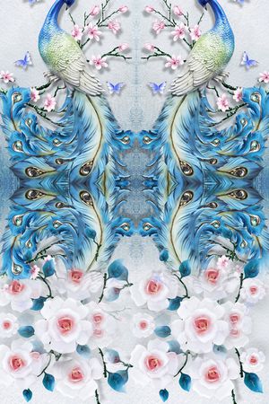 波西米亚印花华亿平台图片