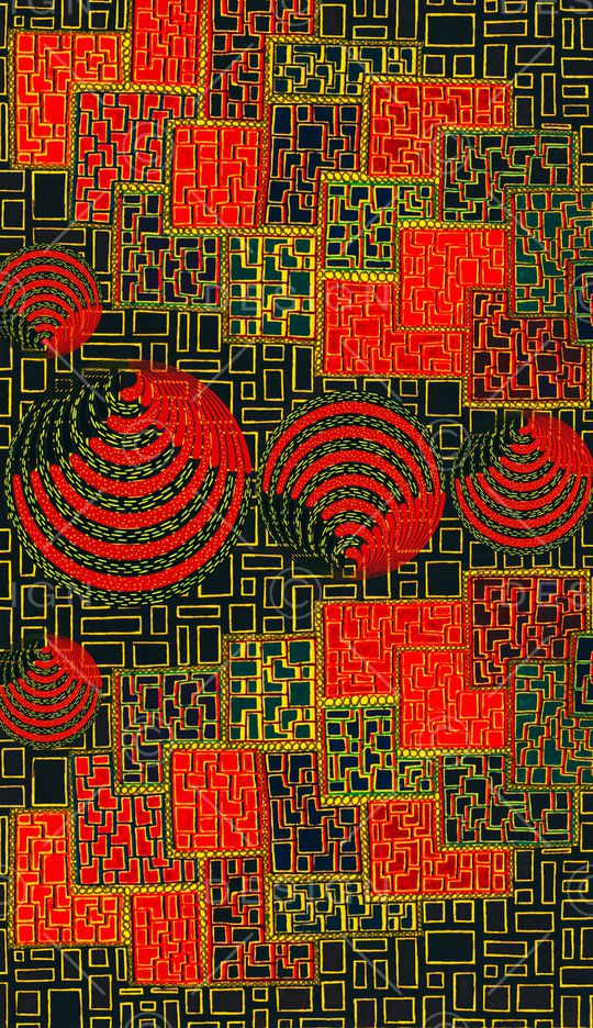 复古印花华亿平台图片