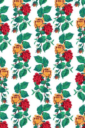 清爽印花华亿平台图片