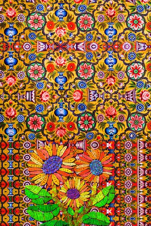 复古印花华亿平台图片