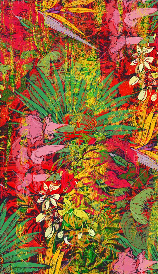 波西米亚印花华亿平台图片