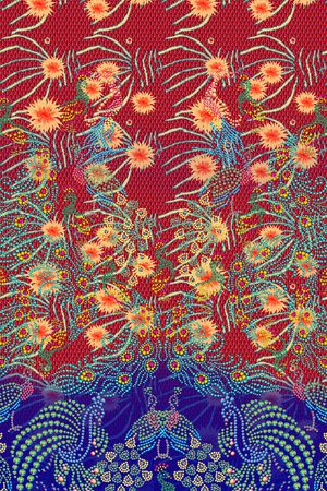 复古印花华亿平台图片