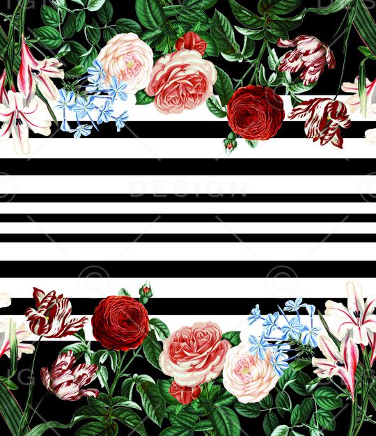 满版散花印花华亿平台图片