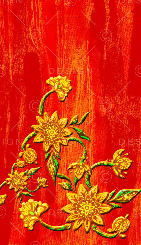 复古印花华亿平台图片