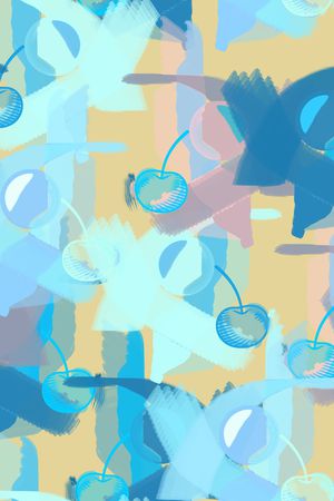 抽象印花华亿平台图片