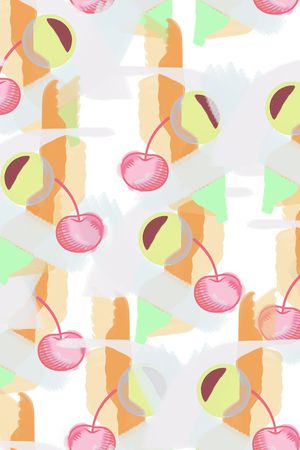 抽象印花华亿平台图片