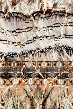 动物纹印花华亿平台图片