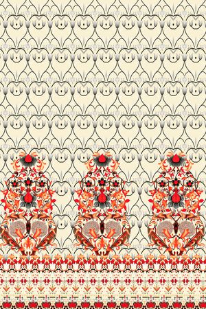 抽象印花华亿平台图片