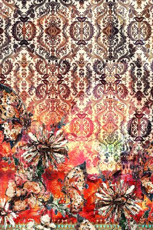 抽象印花华亿平台图片