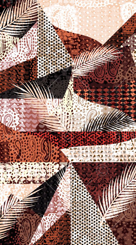 抽象印花华亿平台图片