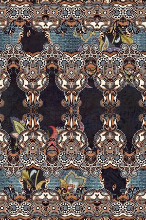 动物纹印花华亿平台图片