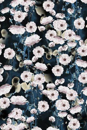 小碎花印花华亿平台图片