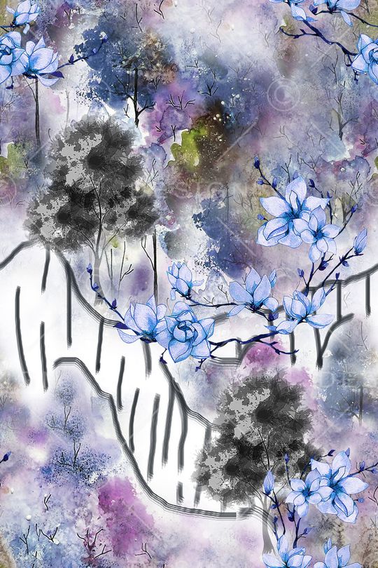 大牌风印花华亿平台图片