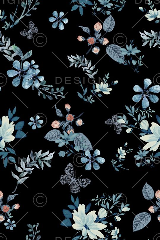 春夏华亿平台印花华亿平台图片